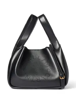 Сумка-тоут Stella Logo из искусственной кожи Stella McCartney, черный 22608327 | черный