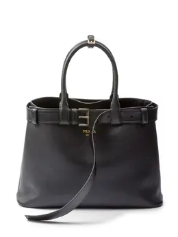 Большая сумка с ремешком Prada, черный 22619631 | черный