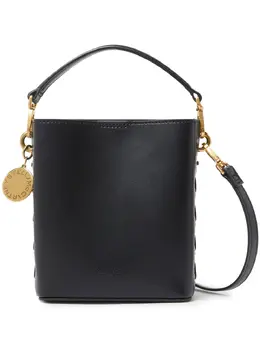 Сумка-ведро Frayme из искусственной кожи Stella McCartney, черный 22604575 | черный