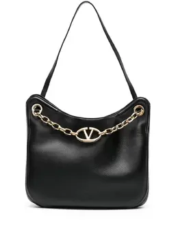 Сумка на плечо с цепочкой и логотипом VLogo Signature Valentino Garavani, черный 22687131 | черный
