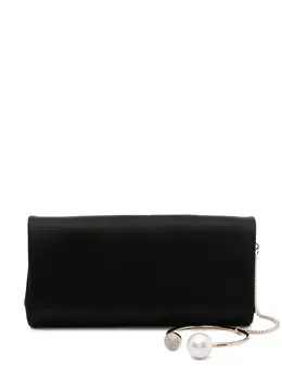 Атласный клатч Xandra Jimmy Choo, черный 22620408 | черный