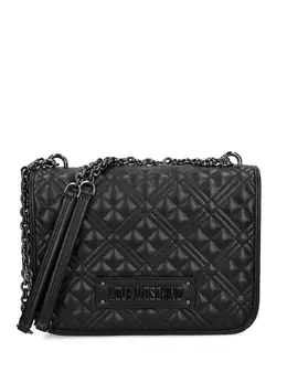 Стеганая сумка через плечо Love Moschino, черный 24586932 | черный