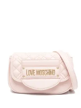 Сумка через плечо с логотипом Love Moschino, розовый 23825326 | розовый