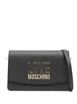 Сумка на плечо с логотипом Love Moschino, черный 21773636 | черный
