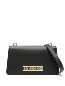 Сумка на плечо с логотипом Love Moschino, черный 21773629 | черный