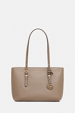 Кожаная сумка Quinn Michael Kors, бежевый 30t5gqnt2l | beżowy