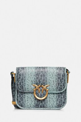 Кожаная сумка Pinko, бирюзовый 104297.a2ch | turkusowy