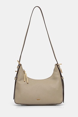 Кожаная сумка DKNY, бежевый r44eai65 | beżowy