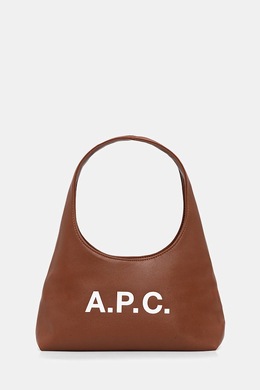 Сумка Baby Ninon через плечо A.P.C., коричневый puaat.f67027 | brązowy