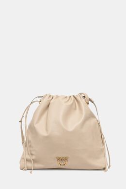 Кожаная сумка Pinko, бежевый 104364.a270 | beżowy