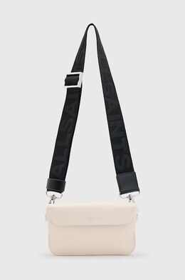 Кожаная сумка ZOE CROSSBODY Allsaints, бежевый w312xb | beżowy