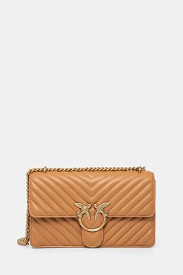 Кожаная сумка Pinko, коричневый 100941.a0gk | brązowy