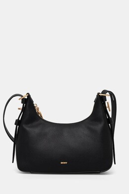 Кожаная сумка DKNY, черный r44eai65 | czarny