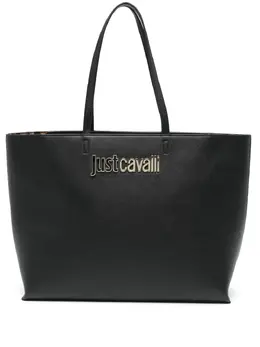 Сумка-тоут с логотипом Just Cavalli, черный 23845471 | черный