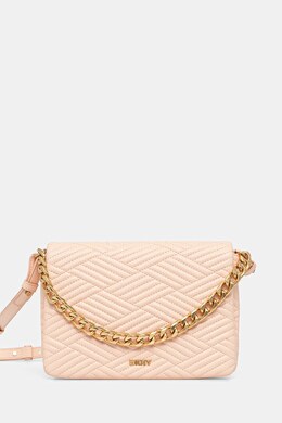 Кожаная сумка DKNY, бежевый r44eki05 | beżowy