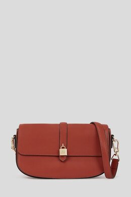 Кожаная сумка Karl Lagerfeld, красный a3w30152 | czerwony