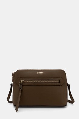 Кожаная сумка DKNY, зеленый r42eke17 | zielony