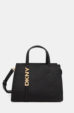 Кожаная сумка DKNY, черный r43eyg56 | czarny