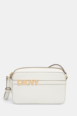 Кожаная сумка DKNY, бежевый r51e1j31 | beżowy