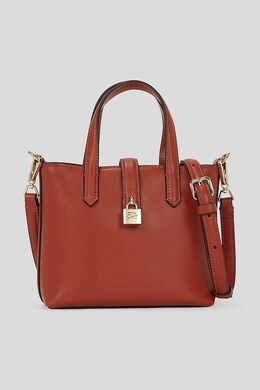 Кожаная сумка Karl Lagerfeld, красный a3w30151 | czerwony