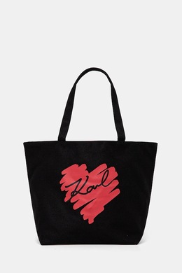 Двусторонняя сумка Karl Lagerfeld, черный a1w50024 | czarny