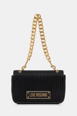 Кожаная сумка Love Moschino, черный jc4358pp0l | czarny