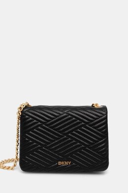 Кожаная сумка DKNY, черный r44eki06 | czarny
