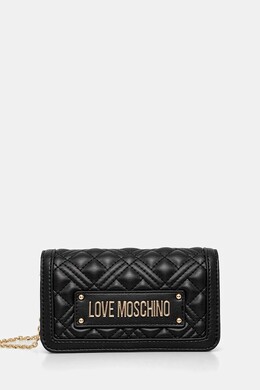 Кожаный клатч Love Moschino, черный jc5681pp0mla0000 | czarny
