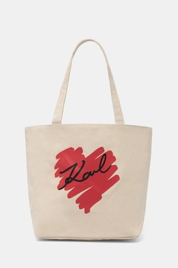Двусторонняя сумка Karl Lagerfeld, бежевый a1w50024 | beżowy