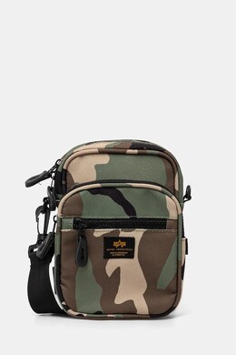 Сумка мессенджер Label Alpha Industries, зеленый 156941 | zielony