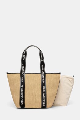 Сумка Karl Lagerfeld, бежевый a1w46074 | beżowy
