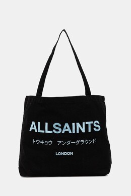 Хлопковая сумка Allsaints, черный m170xb | czarny