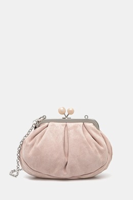 Кожаный клатч Valois Weekend Max Mara, розовый 2525516164600 | różowy