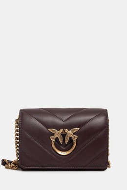 Кожаная сумка Pinko, коричневый 100067.a136 | brązowy