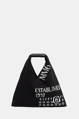 Хлопковая сумка Maison Margiela, черный sb6wd0013.p7260 | czarny