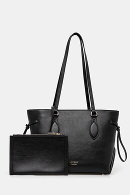 Кожаная сумка FLORENCE Guess, черный hwflnc.l5103 | czarny