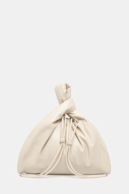 Кожаная сумка JEN DRAWSTRING LARGE Nanushka, бежевый nw25ssbg03893 | beżowy
