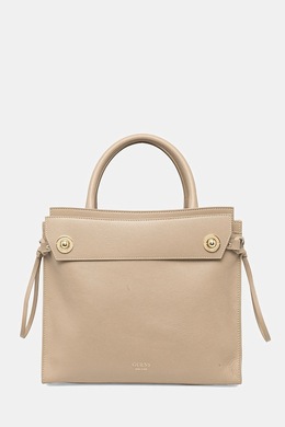 Кожаная сумка Bianca Guess, бежевый hwbiaa.l5117 | beżowy