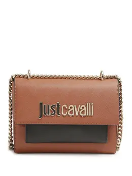 Сумка через плечо с логотипом Just Cavalli, коричневый 25189991 | коричневый