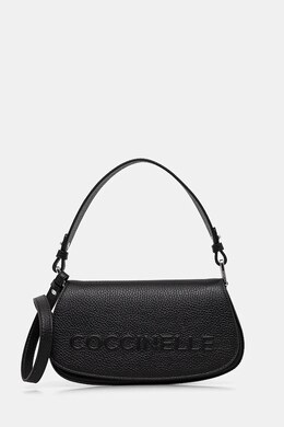 Кожаная сумка Coccinelle, черный e5.qbb.52.01.01 | czarny