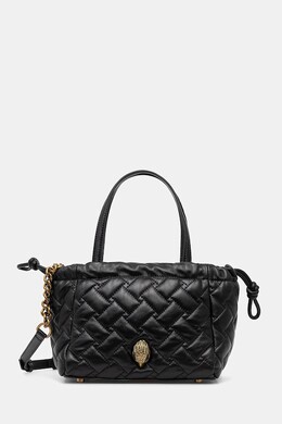 Кожаная сумка Kensington Kurt Geiger London, черный 4376300109 | czarny