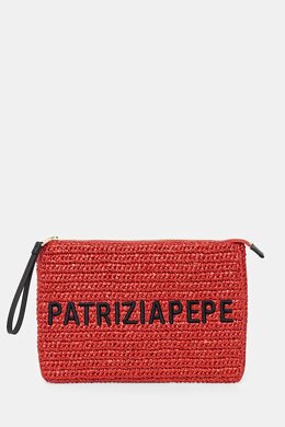 Кожаный клатч Patrizia Pepe, красный 2b0134.v039 | czerwony