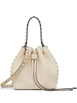 Сумка на плечо с декором Rockstud Valentino Garavani, нейтральный 19184310 | нейтральные цвета