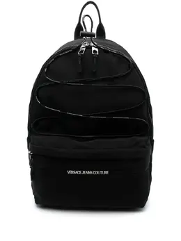 Легкий рюкзак с нашивкой-логотипом Versace, черный 20757945 | черный