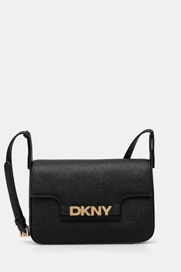 Кожаная сумка DKNY, черный r51e1j30 | czarny