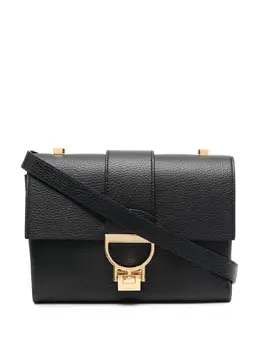 Сумка-сэтчел Arlettis из зернистой кожи Coccinelle, черный 18708283 | черный