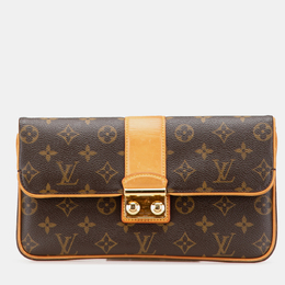 Louis Vuitton Brown Monogram Sofia Coppola Slim Clutch 1205271