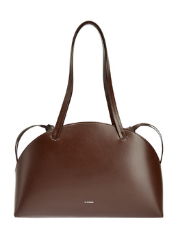 Jil Sander Кожаная сумка с подкладкой из наппы и мягкой съемной вставкой 261256