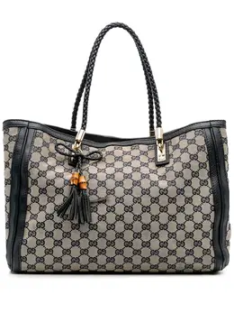 Gucci 2016-2025 Medium GG Canvas Bella tote bag 31902436