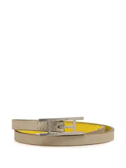 Hermes 2000-2025 Leather Behapi Double Tour Bracelet M costume bracelet 31906169